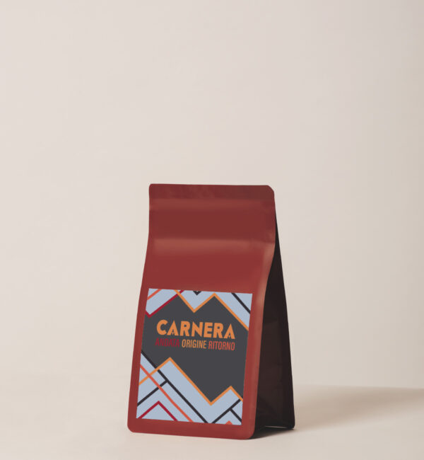 Carnera Stagione 5 em grãos, café torrado espresso, formato de 1kg